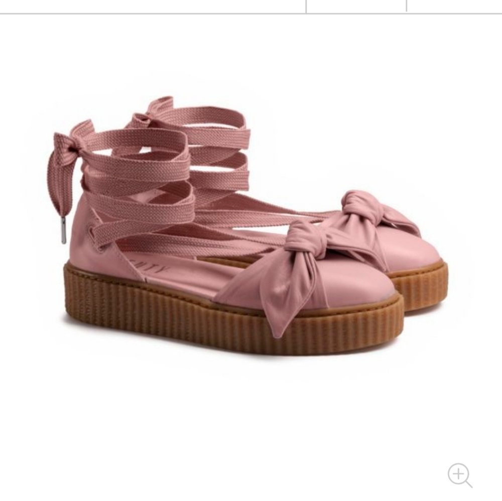 Puma fenty tie up shoes